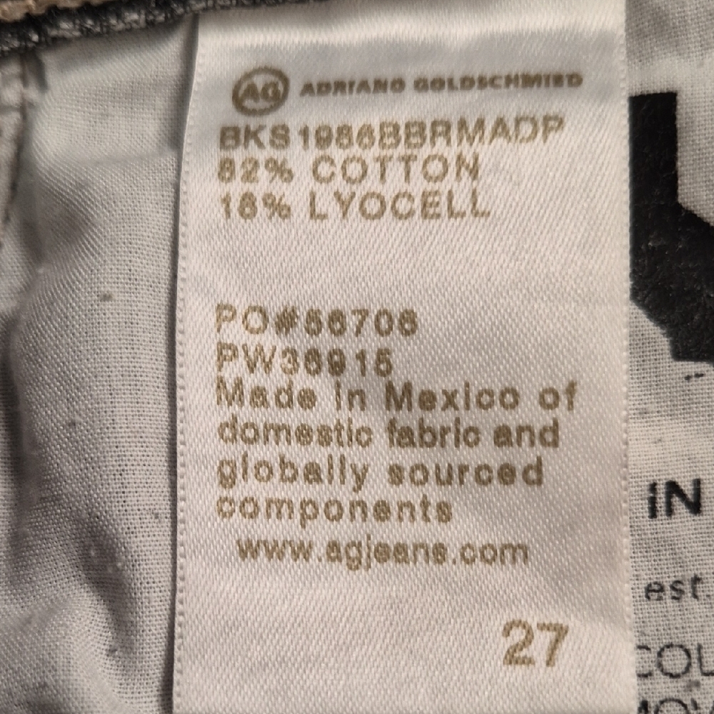 Woman's Gray Straight Jeans - Picture 14 of 16